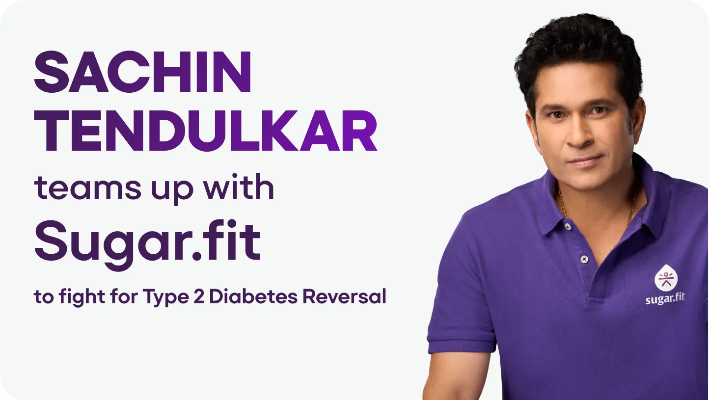 sachin team up sugarfit